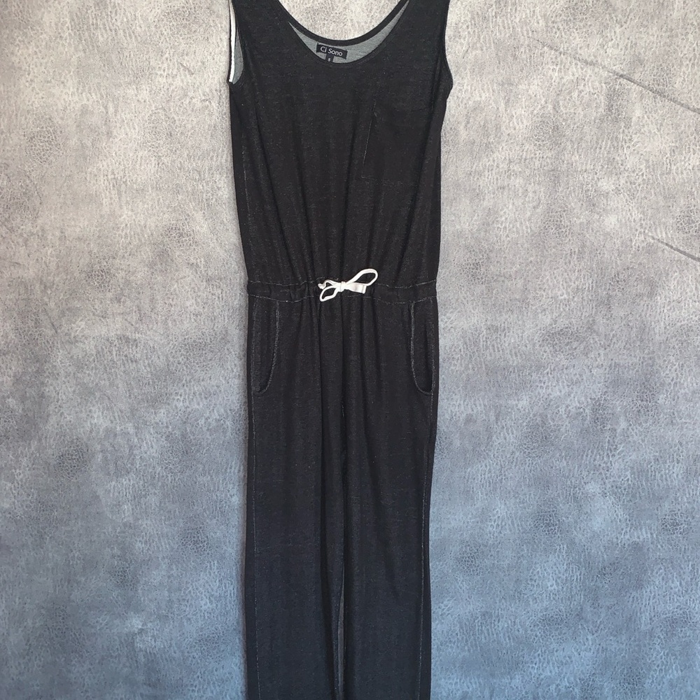 Ci Sono Black Tank Top